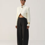 Ivory Crescent Jacket