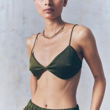 Cadet Olive Bralette