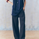 Seal Brown Barrel Pants