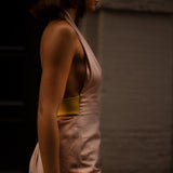 Bare Pink Halter Dress