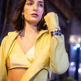 Tender Yellow Boxy Shirt & Cargo Pants