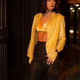 Tender Yellow Boxy Shirt & Cargo Pants