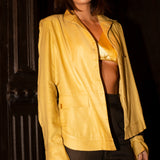 Tender Yellow Boxy Shirt & Cargo Pants