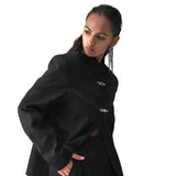 Noir Mandarin Jacket