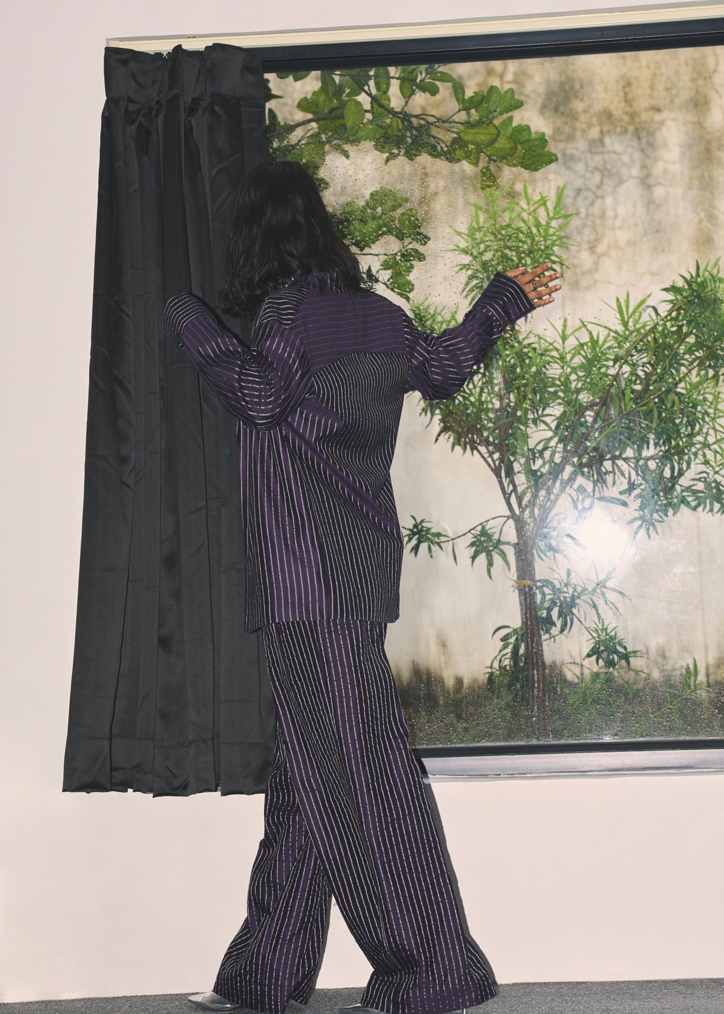 Augerine Gleam Pinstripe Pantsuit