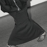 Black Onyx Shawl Collar Jacket & Pencil Skirt