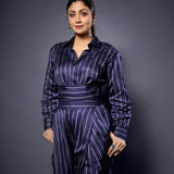 Shilpa Shetty x Parachute Purple Set