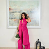 Pink Flambé Cut Out Co-Ord