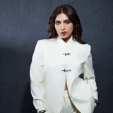 Bhumi Pednekar x Whisper White Mandarin Set