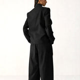 Noir Mandarin Jacket