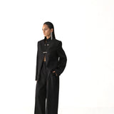 Noir Mandarin Jacket