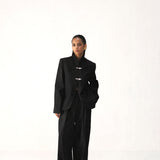 Noir Mandarin Jacket