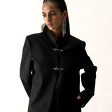 Noir Mandarin Jacket