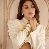 Rhea Chakraborty x Ivory Crescent Jacket Set