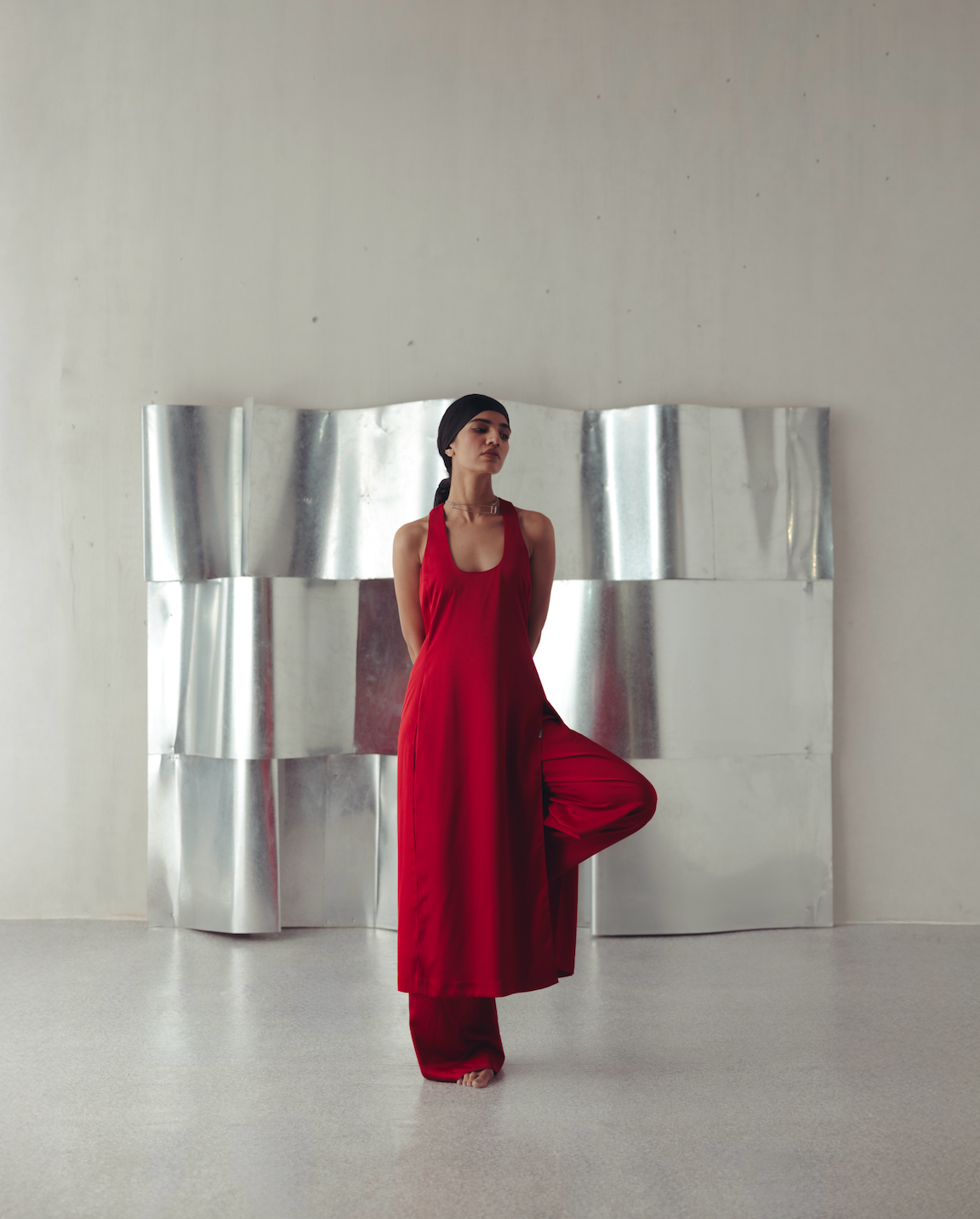 Savvy Red Tank Top & Pants