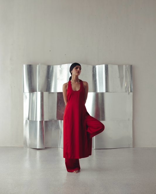 Savvy Red Tank Top & Pants