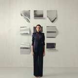 Evening Blue Straight Trousers