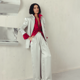 Gray Mist Funnel Neck Jacket