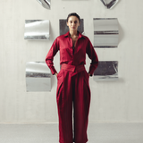 Jester Red Pinstripe Shirt