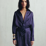 Parachute Purple Pinstripe Shirt