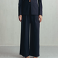 Gray Contours Pinstripe Trousers