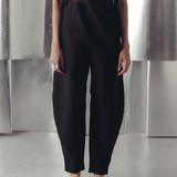 Bristol Black Barrel Pants