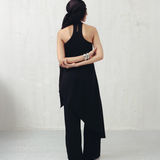 Bristol Black Cowl Top