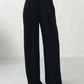 Bristol Black Crepe Trousers