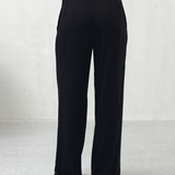 Bristol Black Crepe Trousers