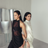 Antique White Crepe Bralette