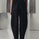 Bristol Black Barrel Pants