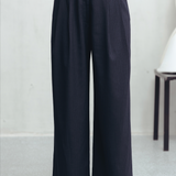 Gray Contours Pinstripe Trousers