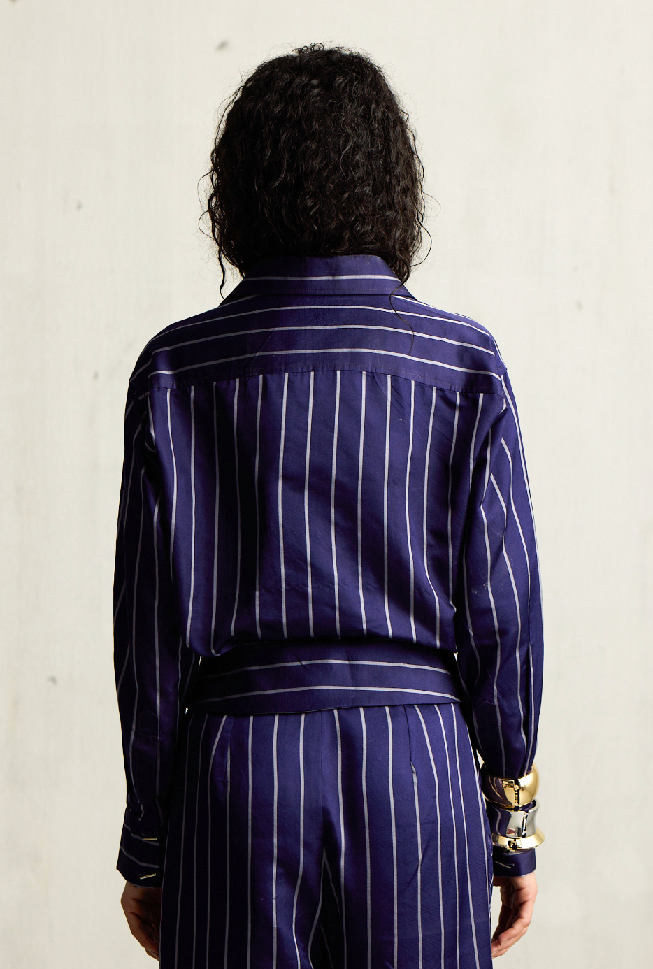 Parachute Purple Pinstripe Shirt