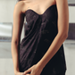 Black Iris Embroired Corset & Pants