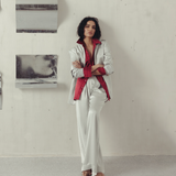 Gray Mist Straight Pants