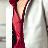 Gray Mist Funnel Neck Jacket