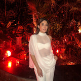 Kritika Kamra x Antique White Top, Pant & Bralette