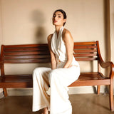 Athiya Shetty x Butter Cream Vest & Pants