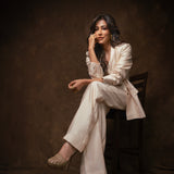 Ivoire Three Piece Pantsuit