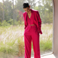 Slightly Pink Three Piece Suit