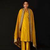 Rasna Bhasin x Midnight Sun Shawl Collar Kurta Set