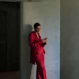 Haute Red Open Back Co-Ord