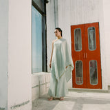 Agave Green One Shoulder Outfit