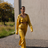 Blazing Yellow Relaxed Co-Ord