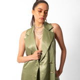 Mint Green Jacket Set