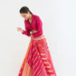 Prism Pink Bias Cut Skirt