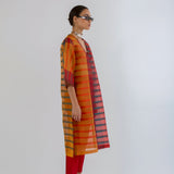 Redwood Trail Organza Shirt With Cigarette Trousers