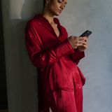 Haute Red Open Back Co-Ord