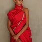 Scarlet Sage Saree