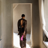 Seal Brown Open Back Co-Ord